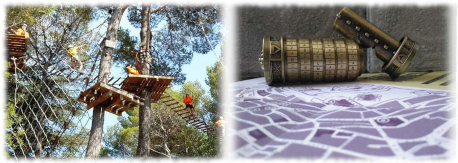 información del pack saltapins + escape room morella