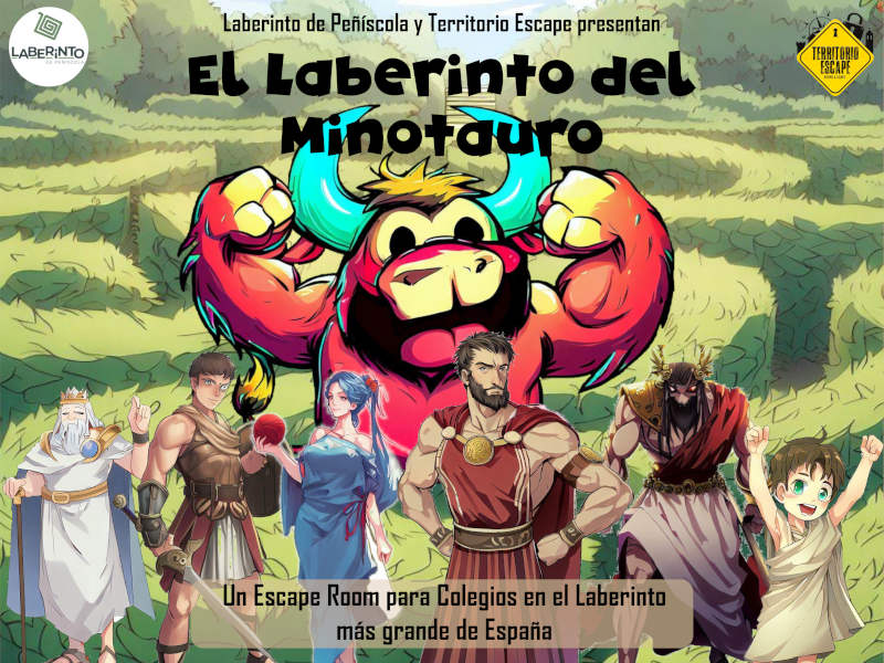 Escape Room Exterior para colegios e institutos en Peñíscola