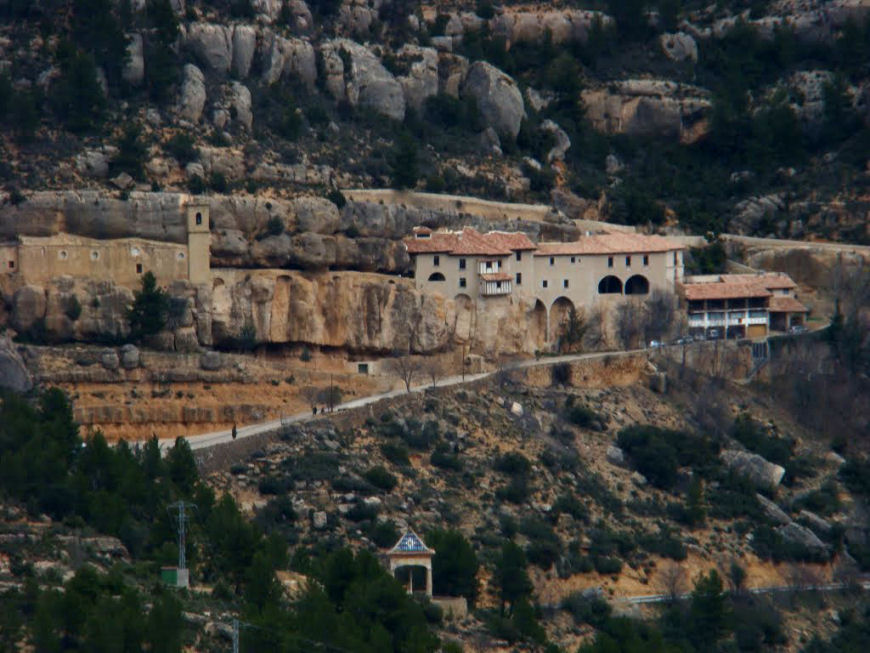 santuario de la balma en sorita, cerca de Morella