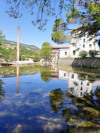 Vista de la Fábrica Giner de Morella